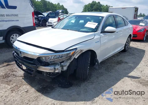 2019 Honda Accord Hybrid Ex из США, поврежденный, VIN 1HGCV3F46KA013862